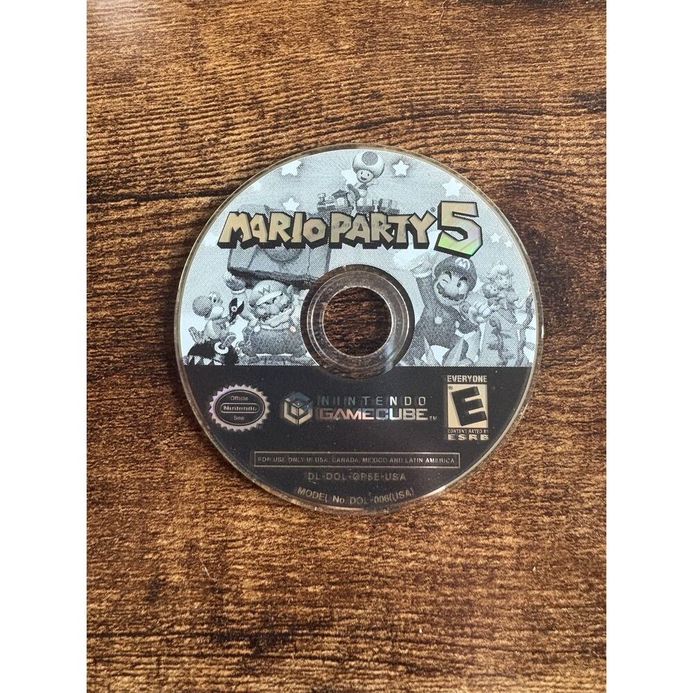 Mario Party 5 GameCube Loose Disc Only Tested